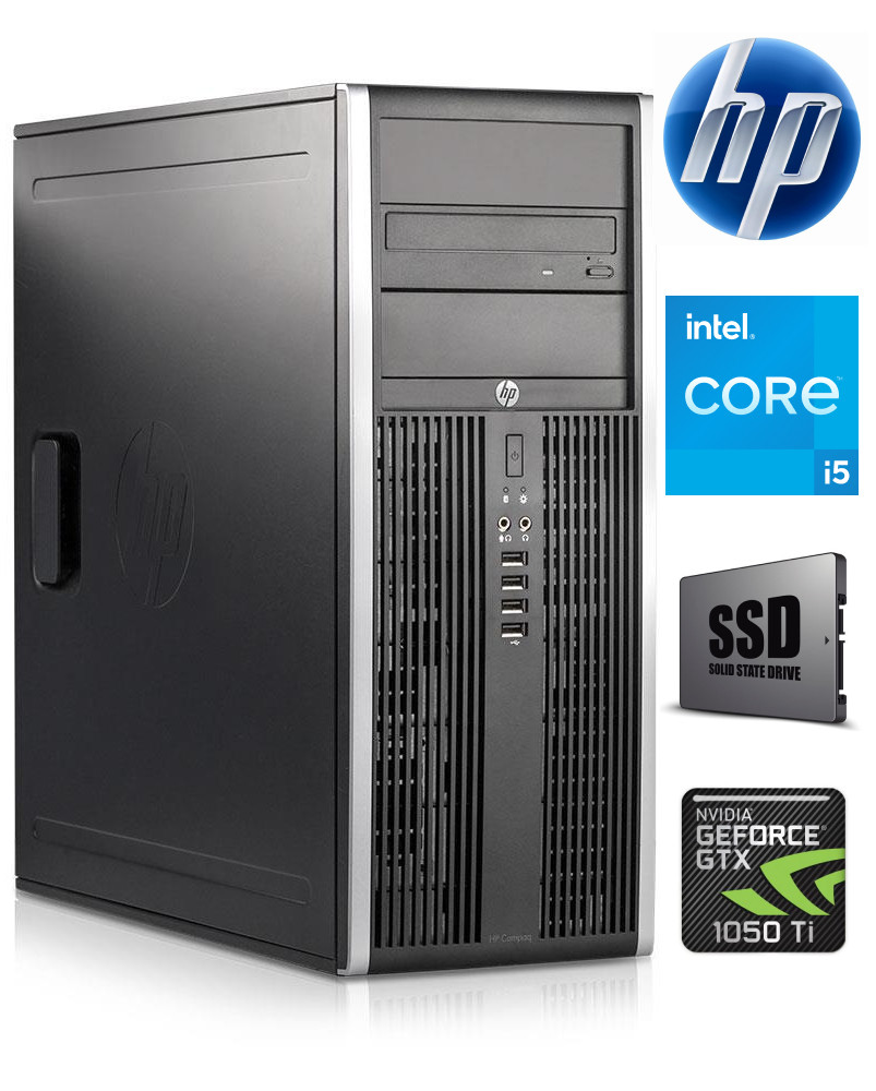 6300 MT i5-3470 16GB 480GB SSD 1TB HDD GTX 1050 Ti Windows 10 Professional Stacionarus kompiuteris
