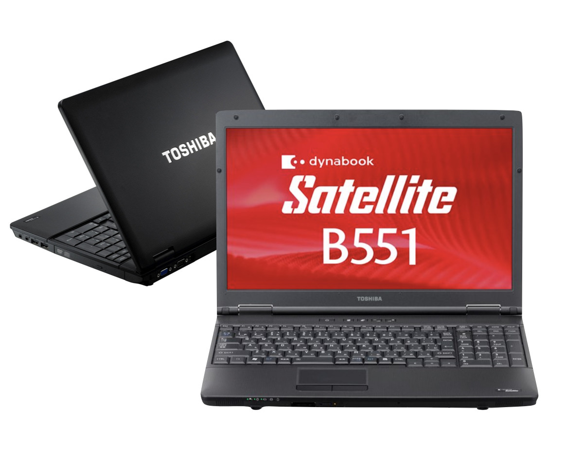 15.6" Toshiba B551 i5-2410M 8GB 240GB SSD Windows 10 Professional Nešiojamas kompiuteris