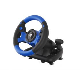 GENESIS SEABORG 350 Steering wheel + Pedals Nintendo Switch,PC,PlayStation 4,Playstation 3,Xbox 360,Xbox One USB Black,Blue
