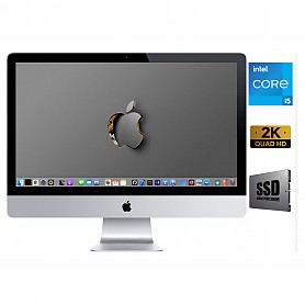 27" 2K Apple Imac (Late 2013)  i5 8GB 1TB HDD 128GB SSD Catalina OS Stacionarus kompiuteris